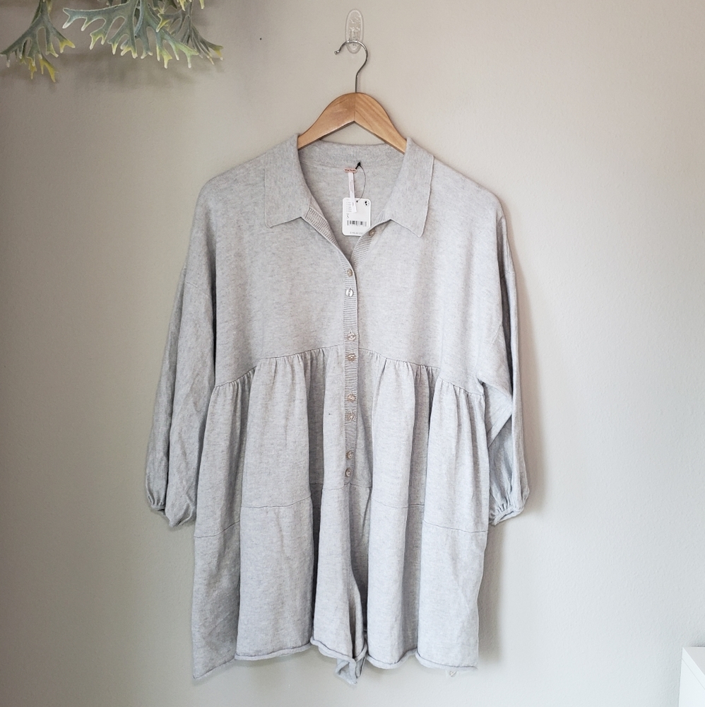 Free People | Easy Kinda Love Romper - Picture 4 of 11